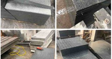 广东 芝麻黑地铺石材