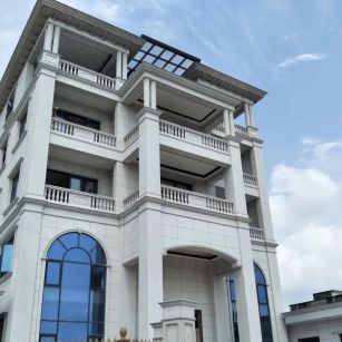 广东芝麻白别墅干挂效果展示