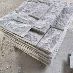 广东 芝麻白蘑菇石、自然面