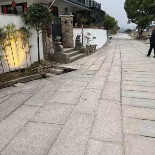 广东仿古石铺装效果