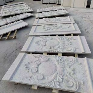 广东 芝麻白干挂雕花板