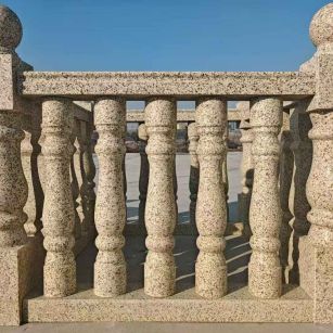 广东 黄金麻栏杆（扶手，花瓶柱，将军柱）