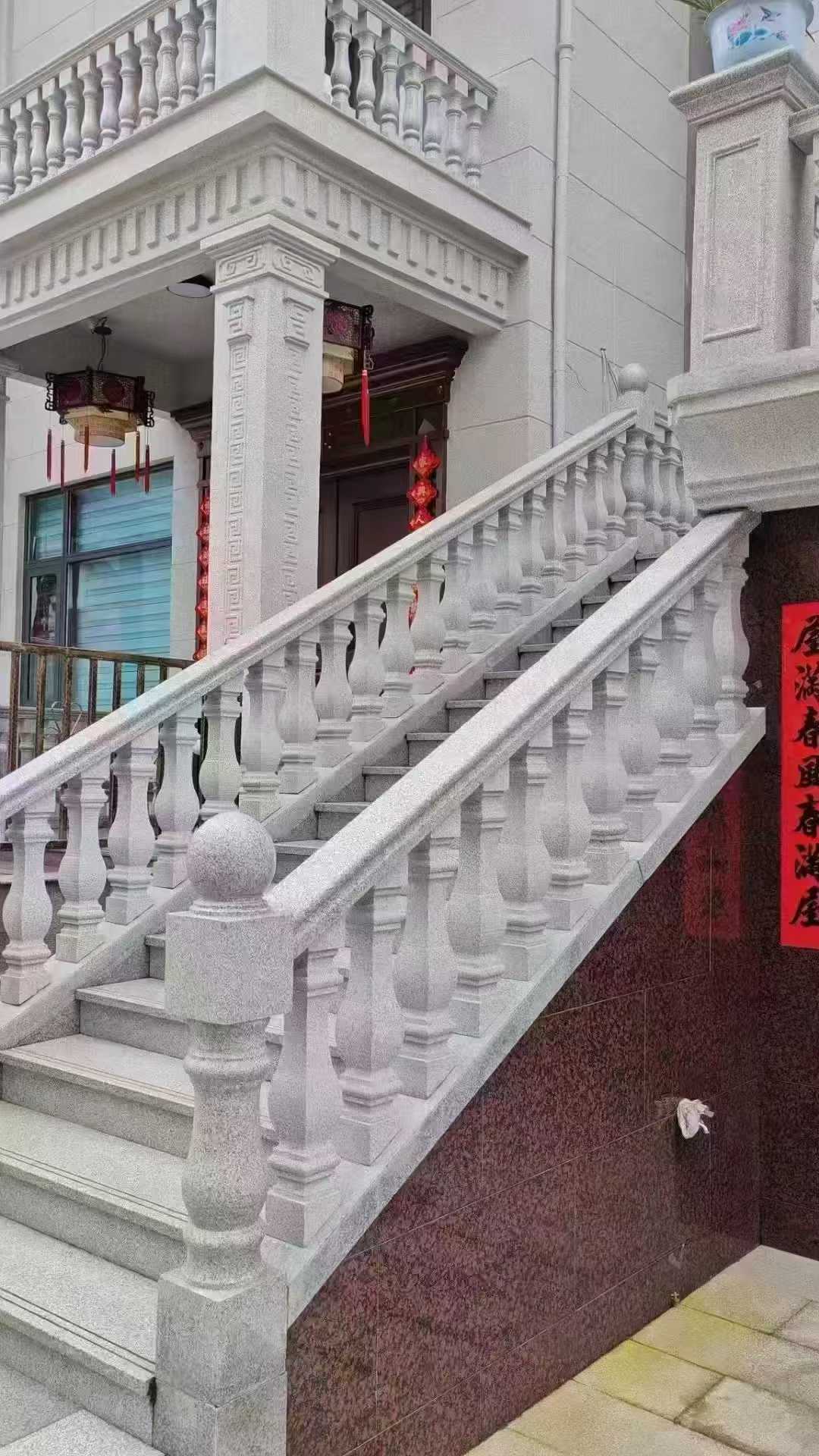 广东 天然石材 阳台庭院护栏、栏杆