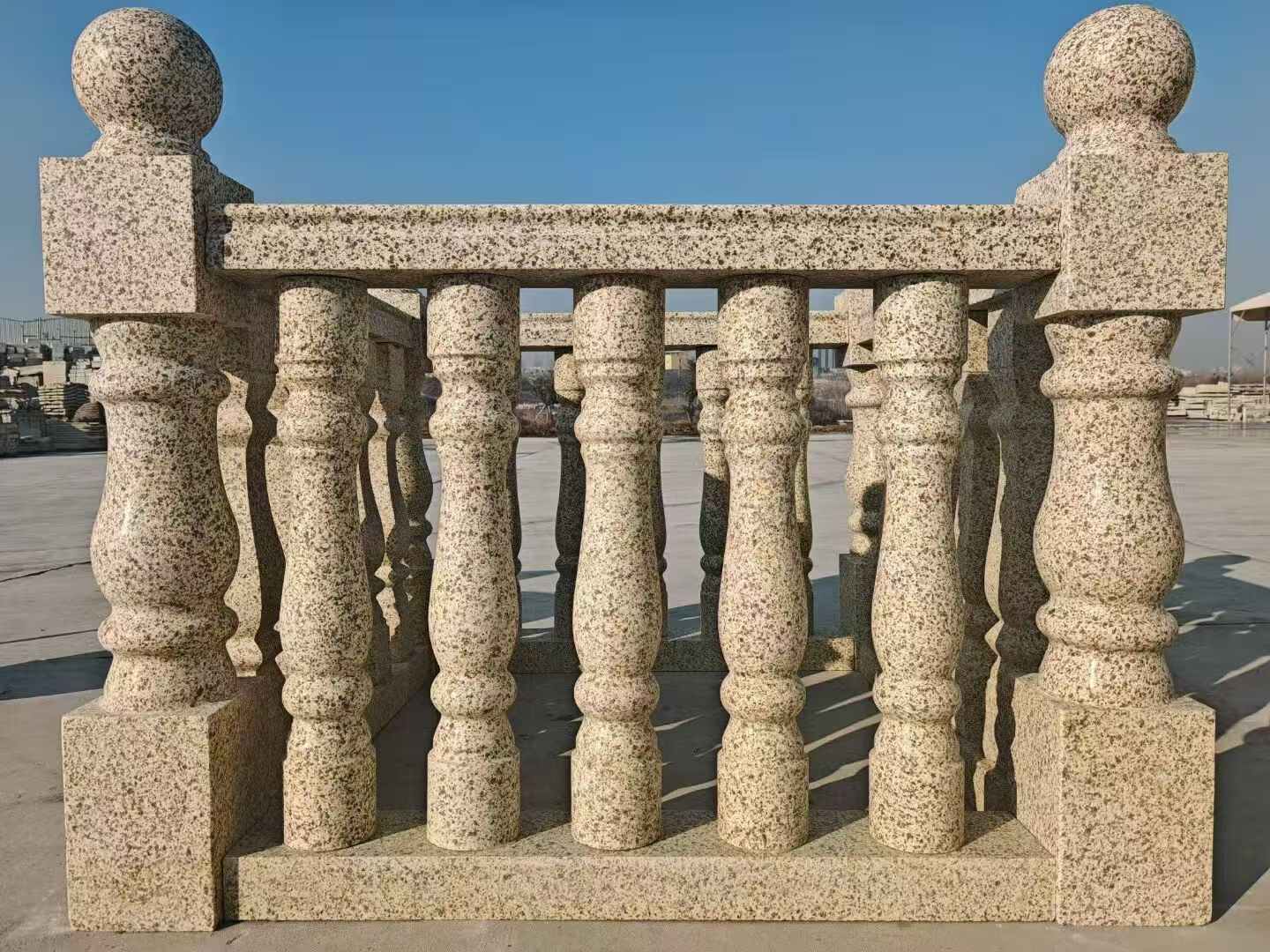 广东 黄金麻栏杆（扶手，花瓶柱，将军柱）