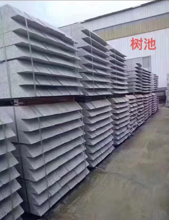 广东 芝麻灰切头树池