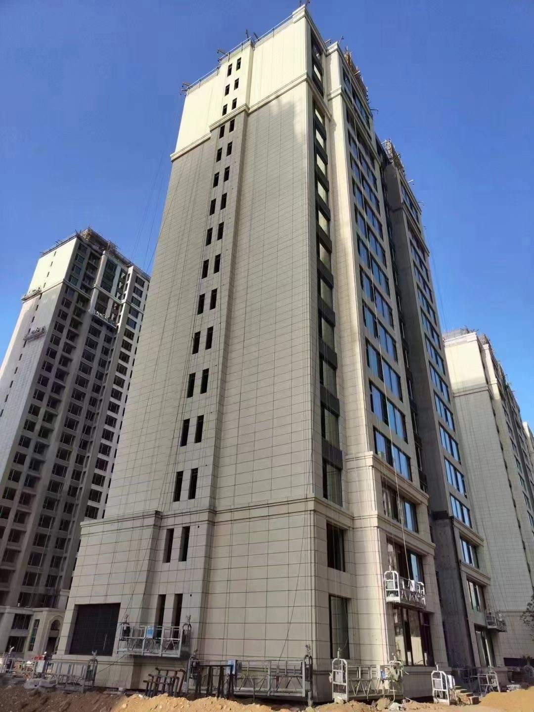广东黄金麻高端小区，外墙干挂